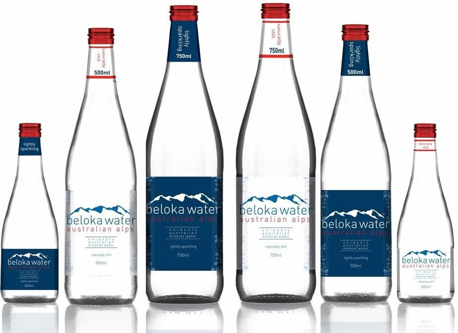 beloka water still and sparkling mineral water bottles